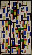 Theo van Doesburg Color designs for Stained-Glass Composition V. oil painting